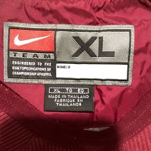 Nike Florida State FSU running jacket poncho rain